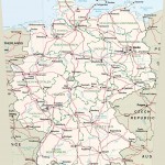 Landkarte Kath. Militärseelsorge Deutschland